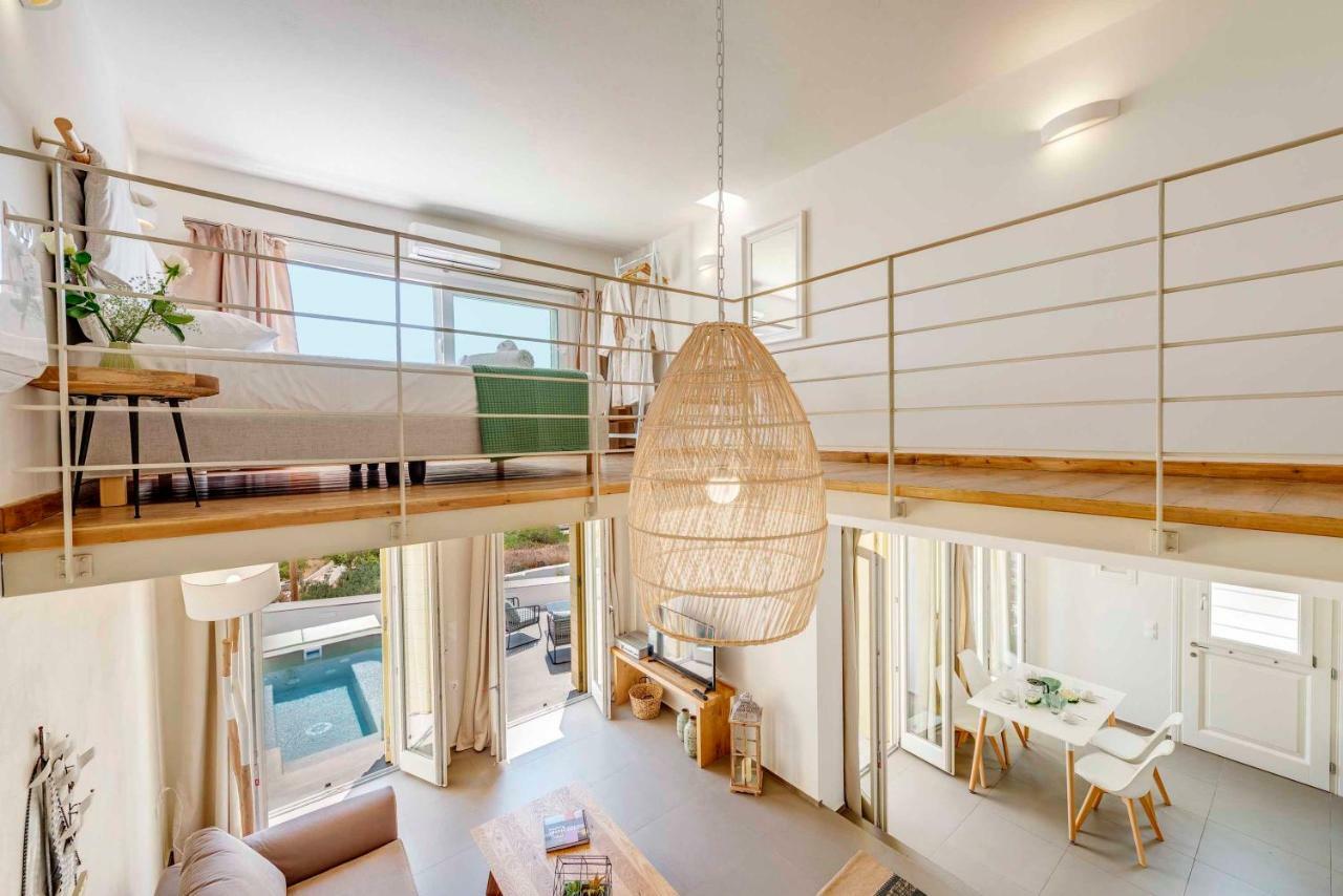 Villa Alba In Syros With Private Jacuzzi Азолимнос Екстериор снимка