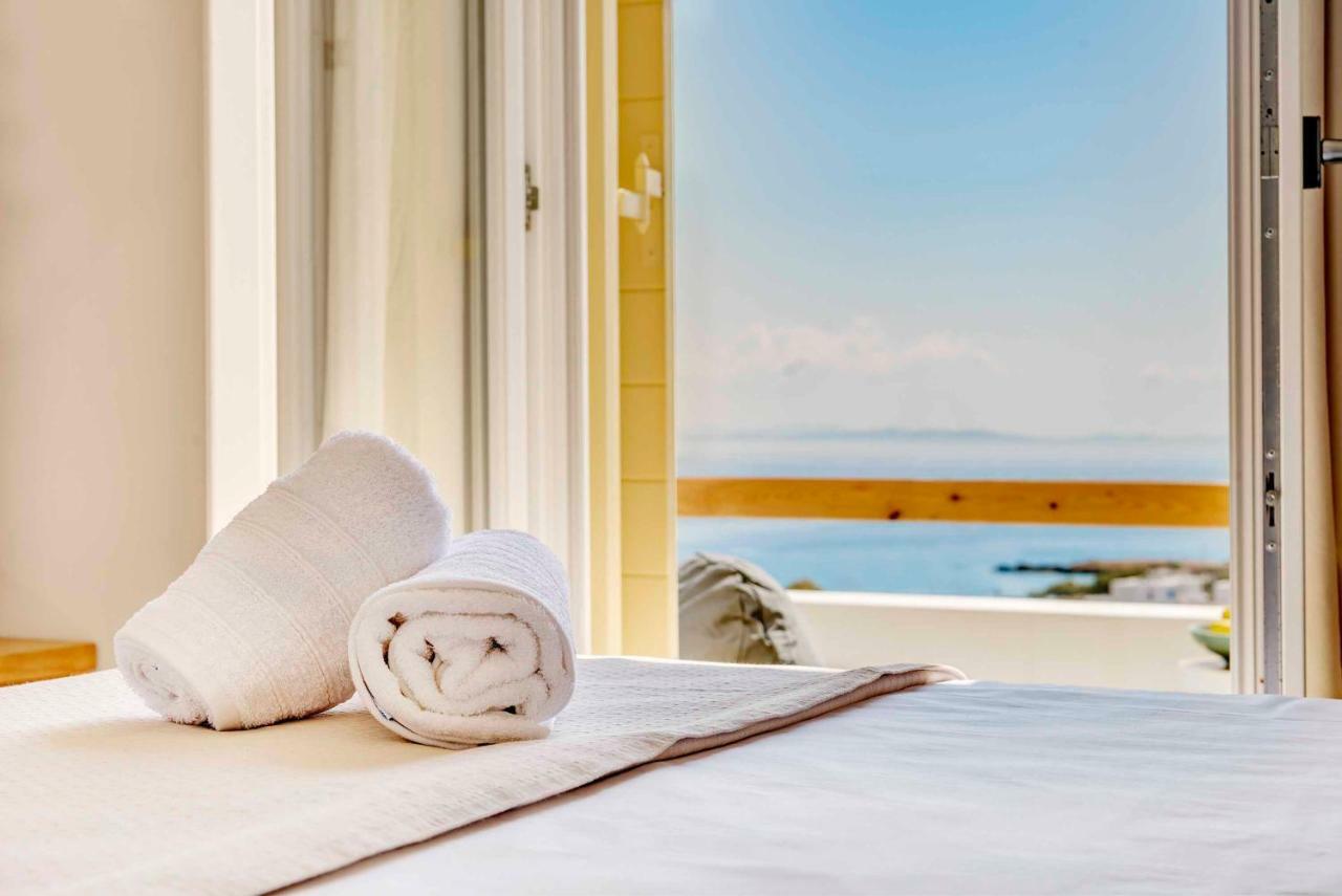 Villa Alba In Syros With Private Jacuzzi Азолимнос Екстериор снимка