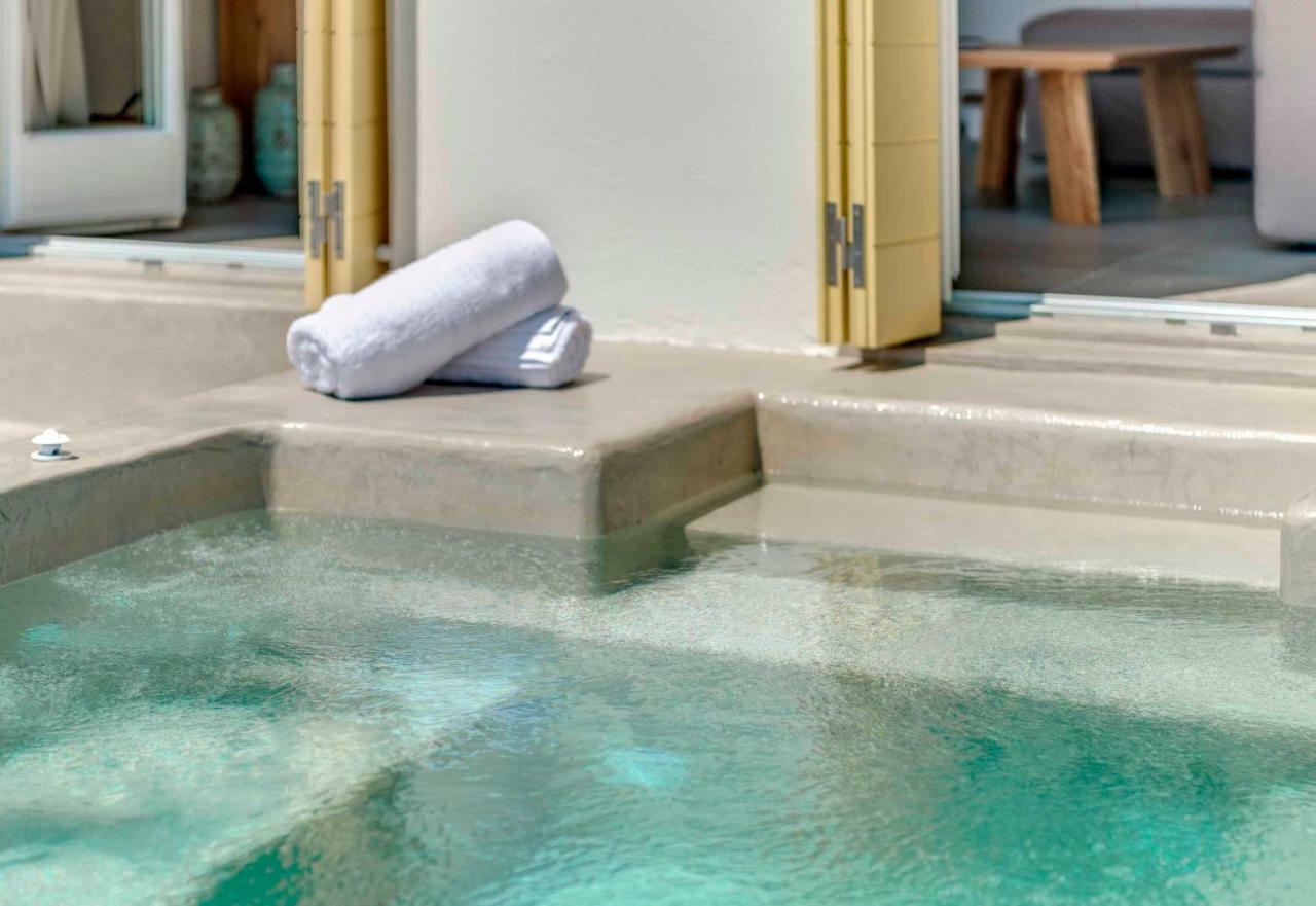 Villa Alba In Syros With Private Jacuzzi Азолимнос Екстериор снимка